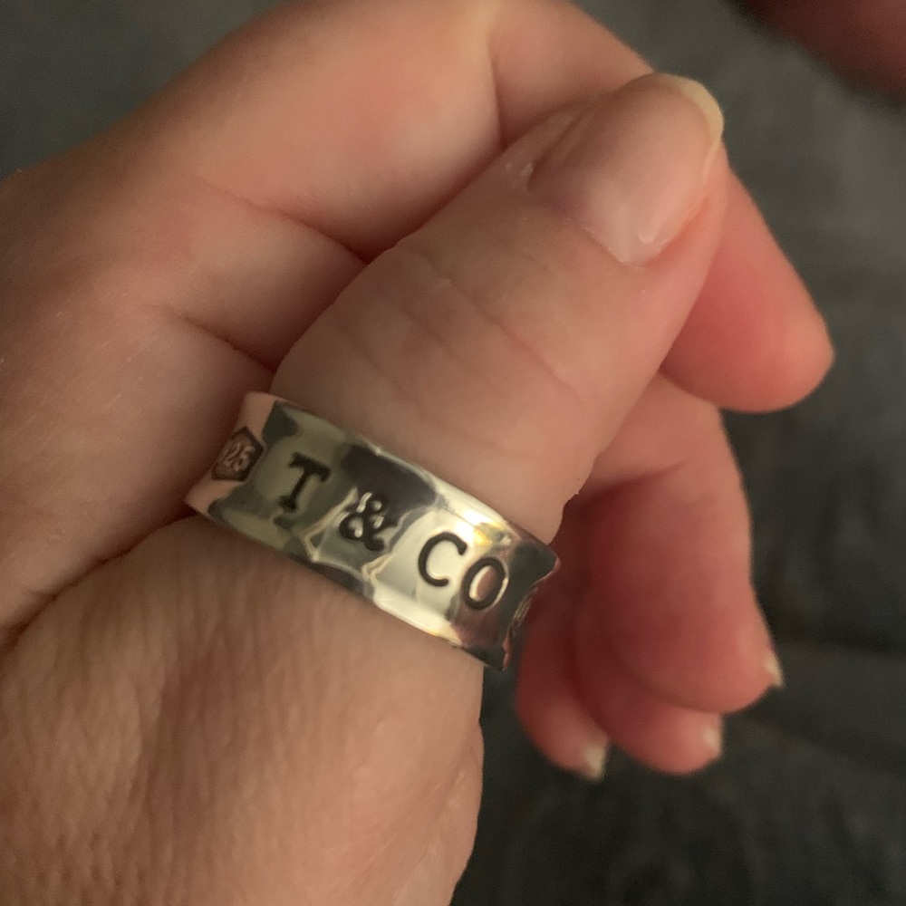 Tiffany Sterling Ring Size 11